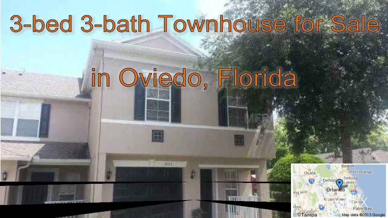 3bed 3bath Townhouse for Sale in Oviedo, Florida on