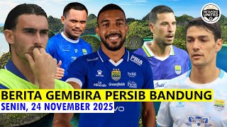 Download Lagu Kabar Gembira Buat Skuad Tercinta 🔵 Berita Persib Terbaru 🔵 24 November 2025 MP3