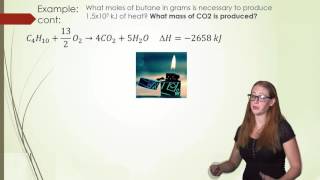 Stoichiometry Involving Delta H: Thermochemical Equations