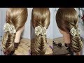 पार्टी में जाने के लिए 5 मिनट मे बालो का सुंदर हेयर स्टाइल कैसे बनाए Bast Hairstyle for girls