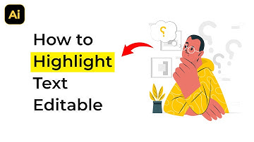 How to Add Highlight to Text in Illustrator