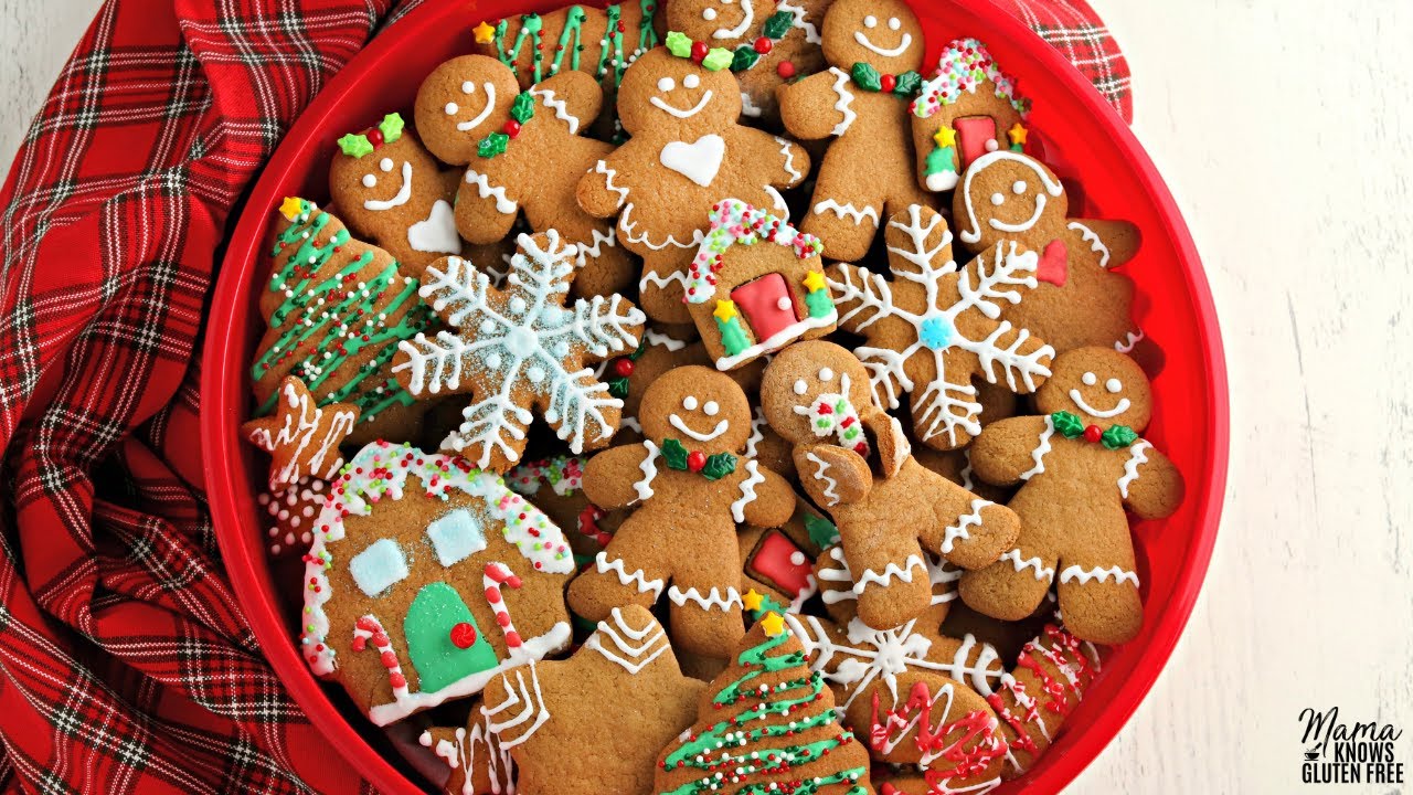 Gluten-Free Gingerbread Cookies {Dairy-Free Option}
