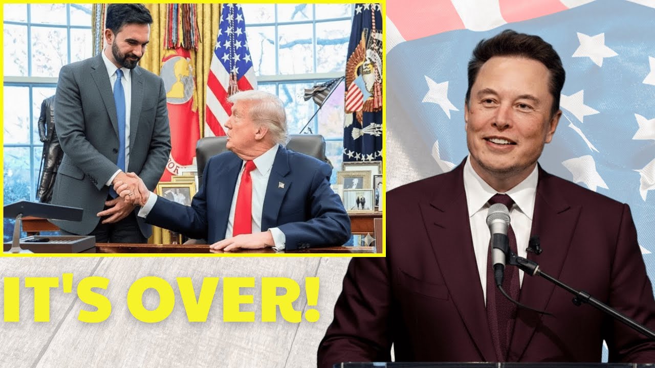"BREAKING: Trump Outsmarts Mamdani in Explosive White House Showdown | Elon Musk Reacts"