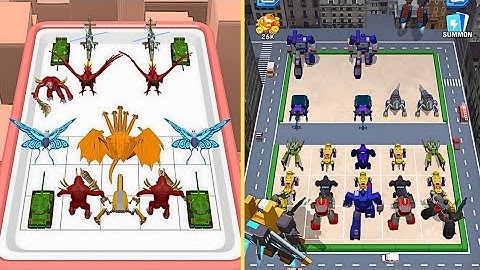 Merge Kaiju: Kong X Godzilla Vs Merge Robot Rise Battle | Android Gameplay