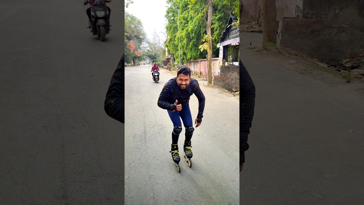 cosco dash inline skates 110 mm | cosco inline skates | skating chalana sikhe | skating 