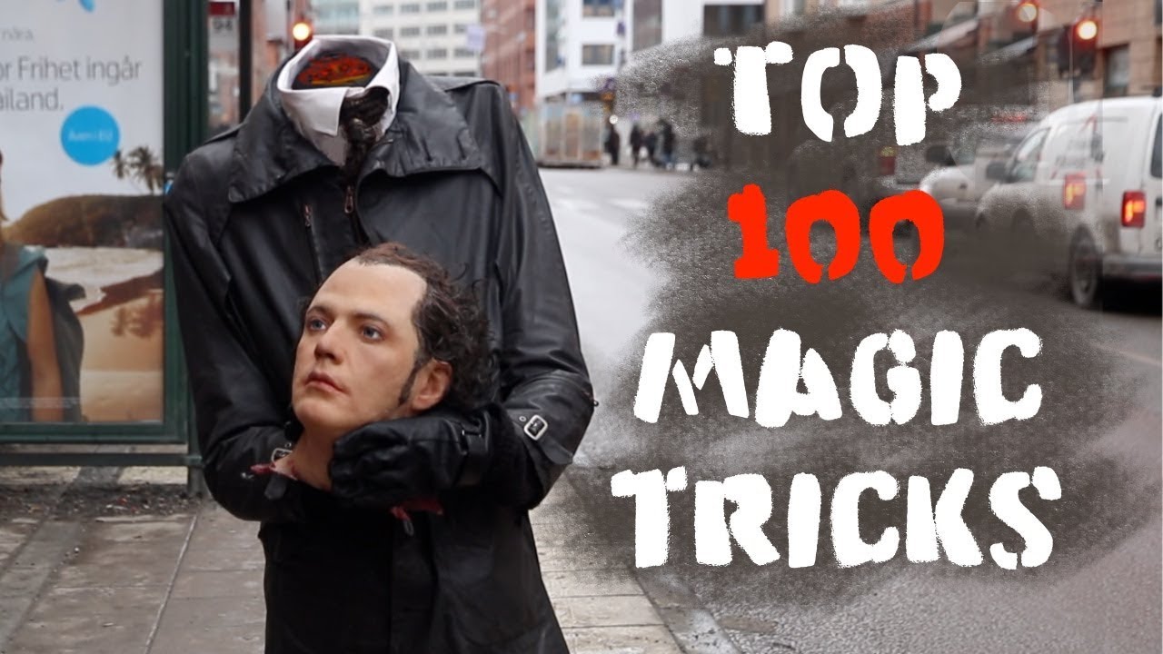 Top 100 Magic  tricks -Julien Magic