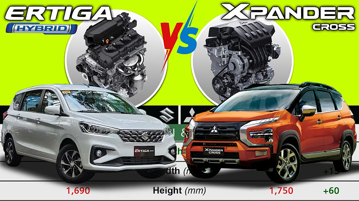 So sánh mitsubishi xpander 2023 và suzuki ertiga 2023 năm 2024