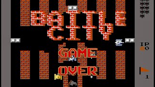 : Battle City (NES) GAME OVER screen