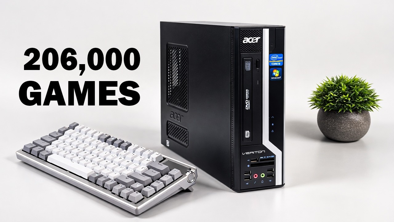 Stop Buying Expensive Consoles. This $30 old PC Does It All!