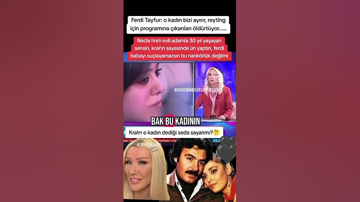 Ferdi Tayfur u Necla Nazır' dan ayıran sebep #ferditayfur #neclanazır #yaseninbozkurt #ferdibaba