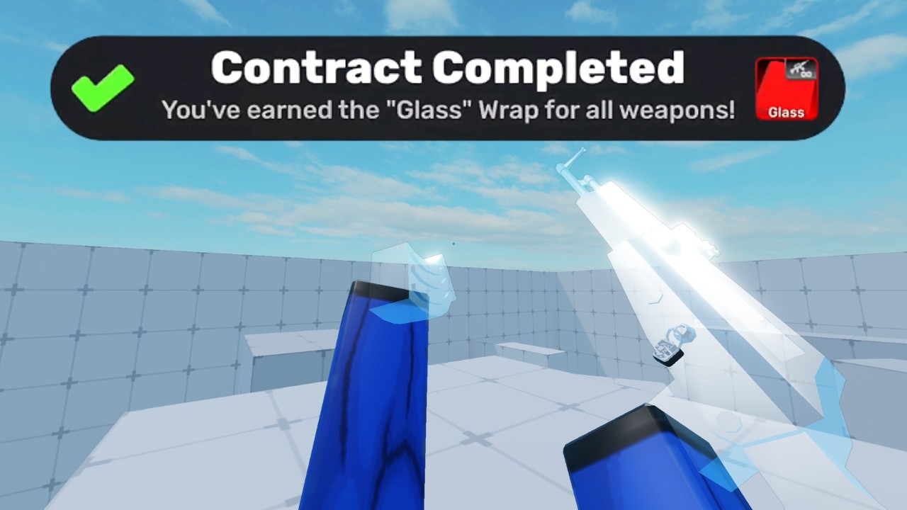 Glass Wrap Rivals Example Unlocking GLASS WRAP in RIVALS... - YouTube