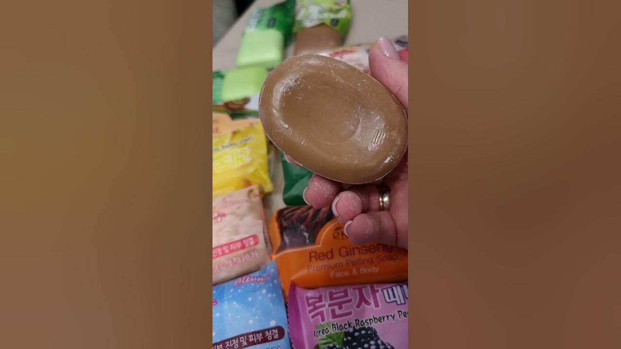 корейское мыло, которое у меня в продаже, изнутри 🌇 - YouTube
