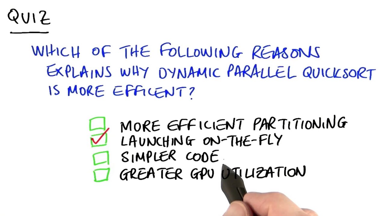 Why is Dynamic Parallel Quicksort is More Efficient - Intro to Parallel ...