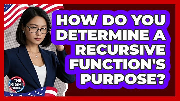 How Do You Determine A Recursive Function