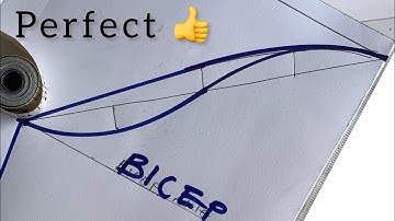 HOW TO MAKE PERFECT SLEEVE PATTERN | HOW TO DRAFT BASIC SLEEVE PATTERN | beginners friendly | DIY