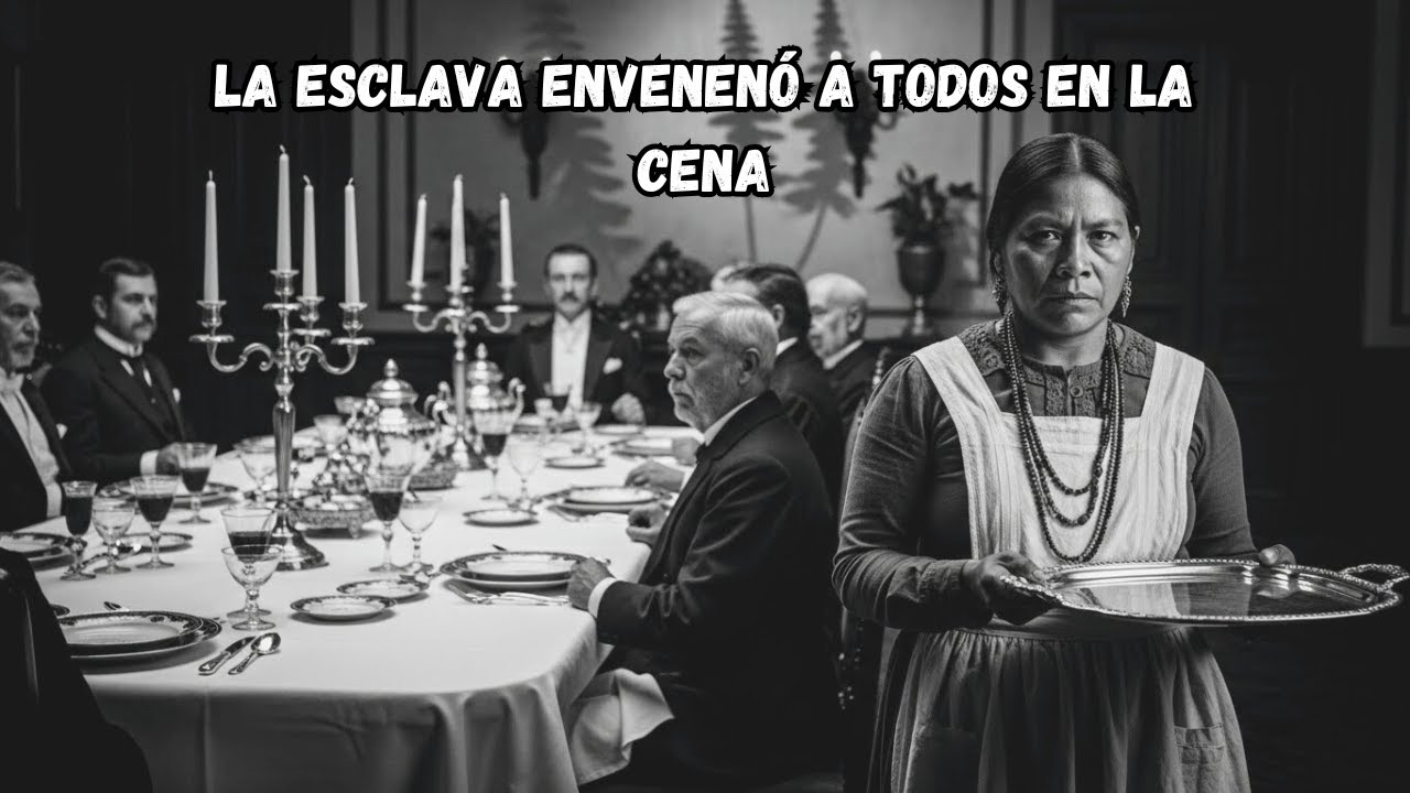 EL MISTERIO de la cena de acción de gracias en que todos murieron — menos la esclava