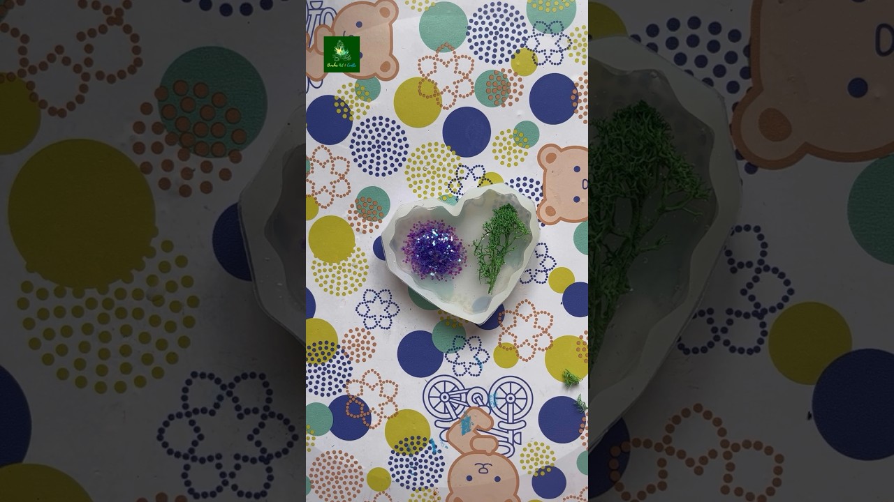 How to make resin art at home step-by-step in Tamil,