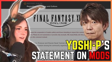 Yoshi-P’s Statement on MODS [Final Fantasy XIV]