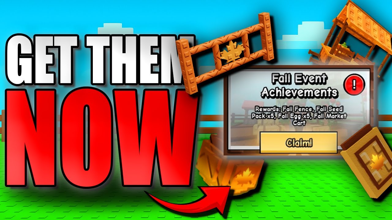 *NEW* FALL ACHIEVEMENTS & Rewards in Grow A Garden 🥕 