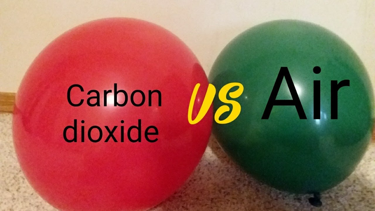 Which is lighter carbon dioxide or air? YouTube