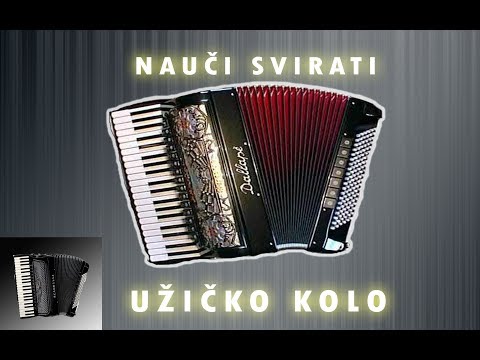 UŽIČKO KOLO (Za početnike)- Harmonika