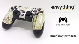 Skinning Your Sony PS4 Controller with [Envything Skin] (Cantonese)