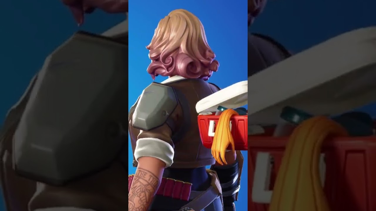 why is this in her backpack? 🐠