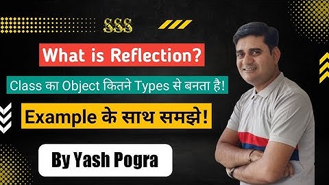 Reflection in java | What is a Java reflection | What is getClass() method in Java