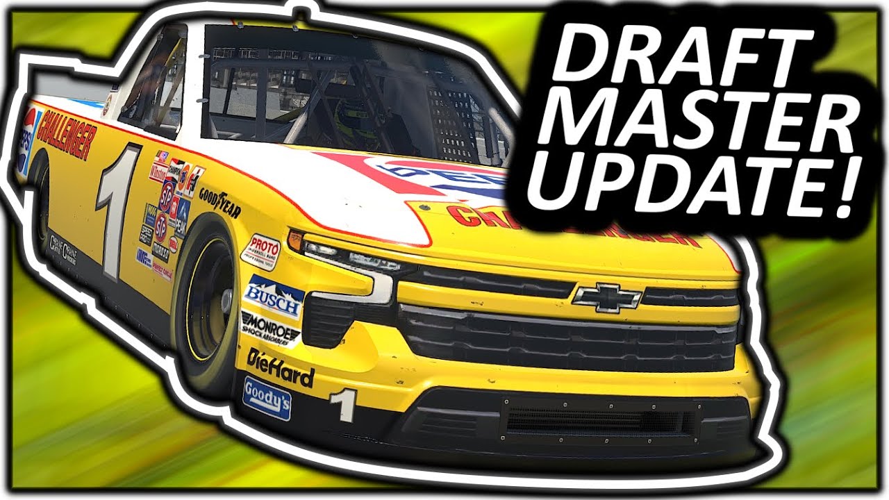 IRACING - THE NEW DRAFT MASTER SERIES!!! (*NEW UPDATE*) | DAYTONA
