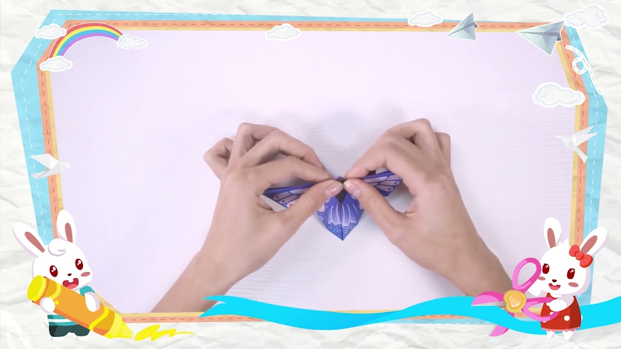 兔小贝手工课堂第五季 022蝴蝶 | 兔小贝Beckybunny｜儿歌大全｜儿童故事｜卡通｜动画｜童谣｜Nursery Rhymes