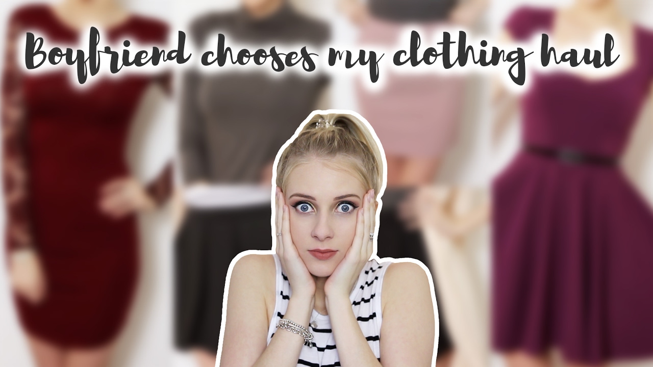BOYFRIEND CHOOSES MY CLOTHING HAUL! - I let my boyfriend run wild on my Boohoo account. Here are the items he picked out for me!