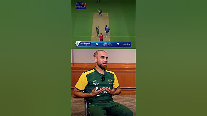 2015 World Cup semi final sa vs nz story ft. imran tahir