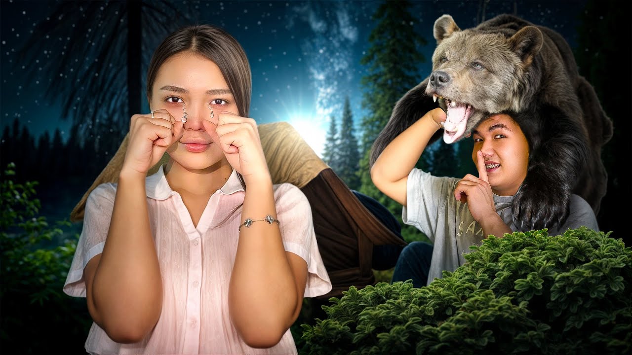 ҚЫЗЫМА ЖЁСТКИИЙ ПРАНК ЖАСАДЫМ🤣👀|АЙ ДАЛАДА ОРМАНДА ТАСТАП КЕТТЫМ😱|