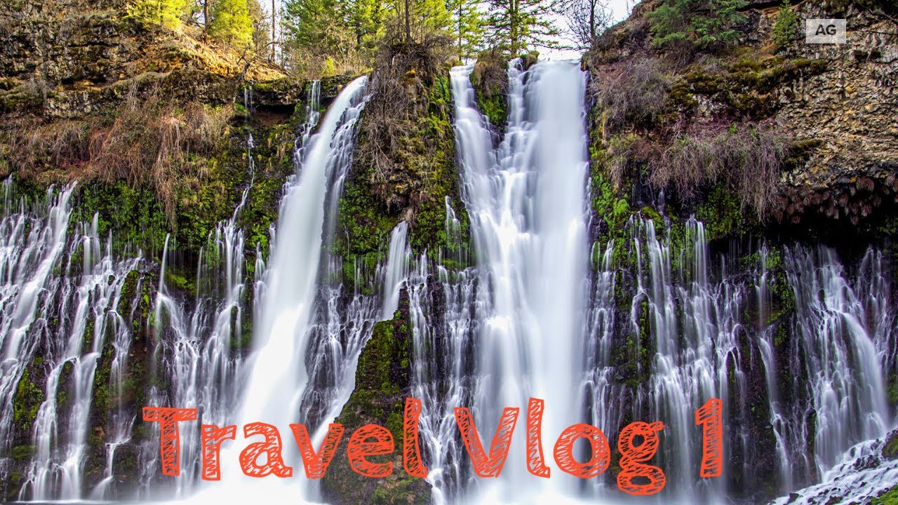 Beautiful McArthur-Burney Falls Memorial State Park and water fall loop hike.