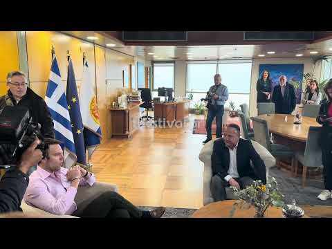 Συνάντηση του Στέφανου Κασσελακη με τον Δήμαρχο Θεσσαλονίκης Στέλιο Αγγελουδη