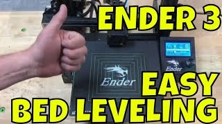 Creality Ender 3 Easy Way To Level Your Bed