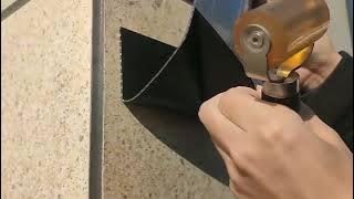 Self adhesive Aluminum mesh flashing tape Used for roof leak repair #waterprooftape #butyltape
