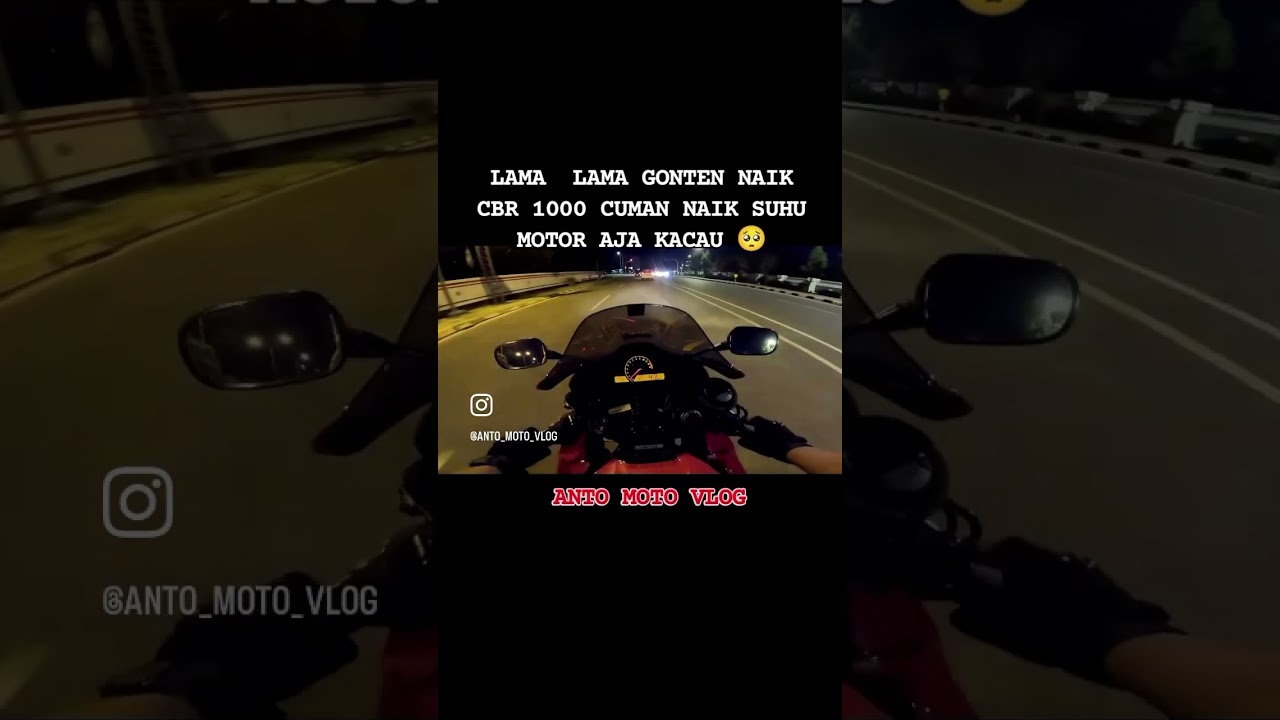 Ujung ujung gonten cuman lihatin suhu motor aja 😰