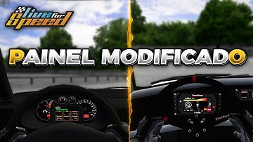 Como MUDAR o PAINEL dos carros no LIVE FOR SPEED - LFSLazy