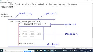 Python Class 25  Functions in Python in Hindi