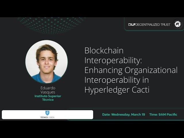 Blockchain Interoperability: Enhancing Organizational Interoperability in  Hyperledger Cacti