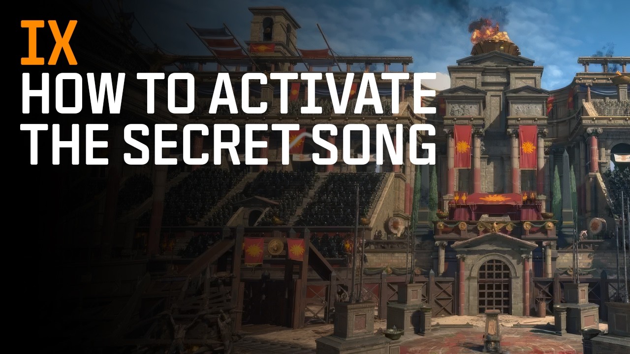 How To Activate The Secret Song On IX (Black Ops 4 Guide) - IX