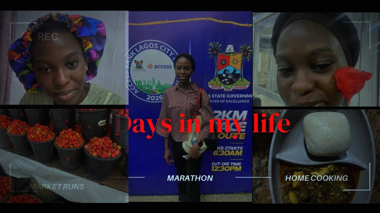 Life of a Nigerian girl | Marathon Training | Days in my life | Home cooking 