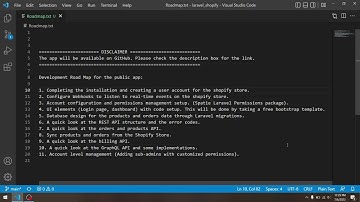 Shopify Public Apps with Laravel - The Roadmap