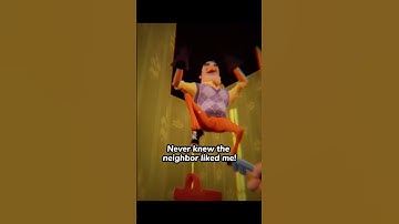 The Neighbor trying to be Friends with me… 🫠🤡 #helloneighbor #gaming #funny #gameplay #shorts