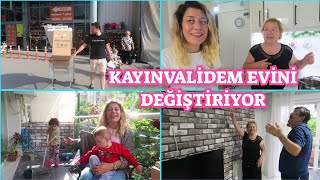 KAYINVALİDEM EVİNİ DEĞİŞTİRİYOR🏡MUHTEŞEM DEĞİŞİM🤩YENİ EV ALIŞVERİŞİ