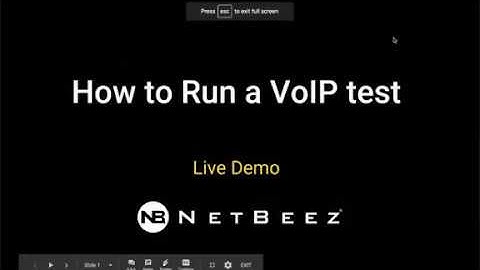 How to Run a VoIP Test