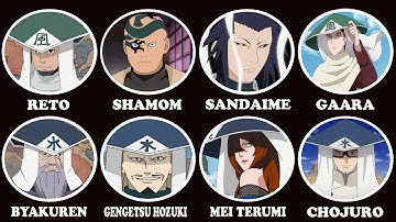 Tất Cả Các Kage Làng Cát, Làng Sương Mù Trong Naruto Giải Thích Trong 14 Phút