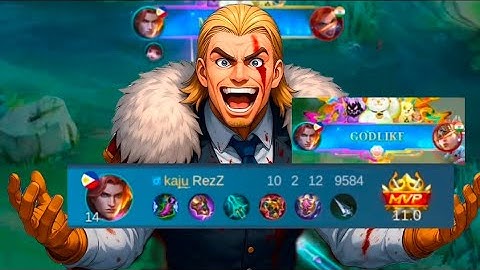 The ultimate Tank Tigreal MVP Plays!- Top 1 Global build Tigreal - MLBB @MobileLegends5v5MOBA