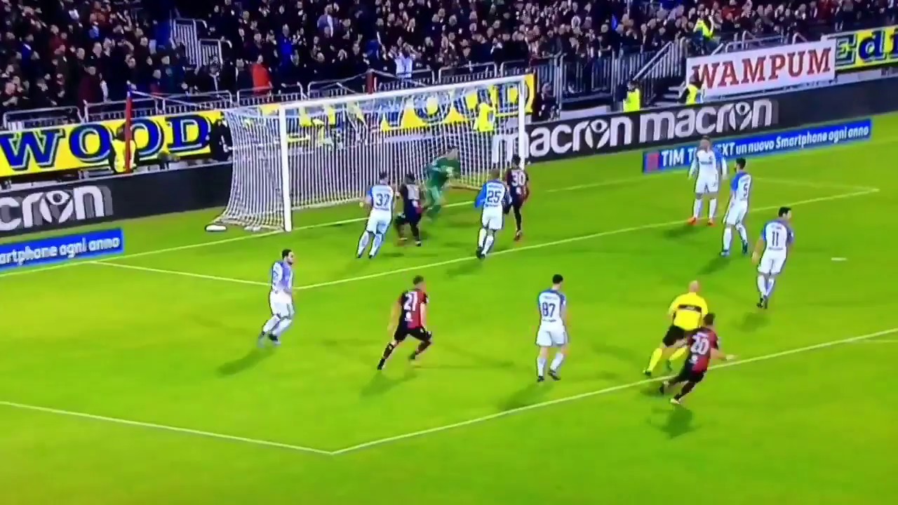 Cagliari Inter 1-3 highlights - YouTube